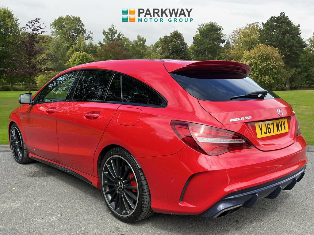 Mercedes-Benz CLA Class Amg Cla 45 4Matic Red #6