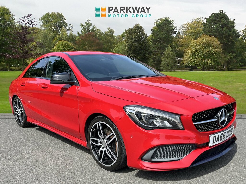 Mercedes-Benz CLA Class Saloon Red