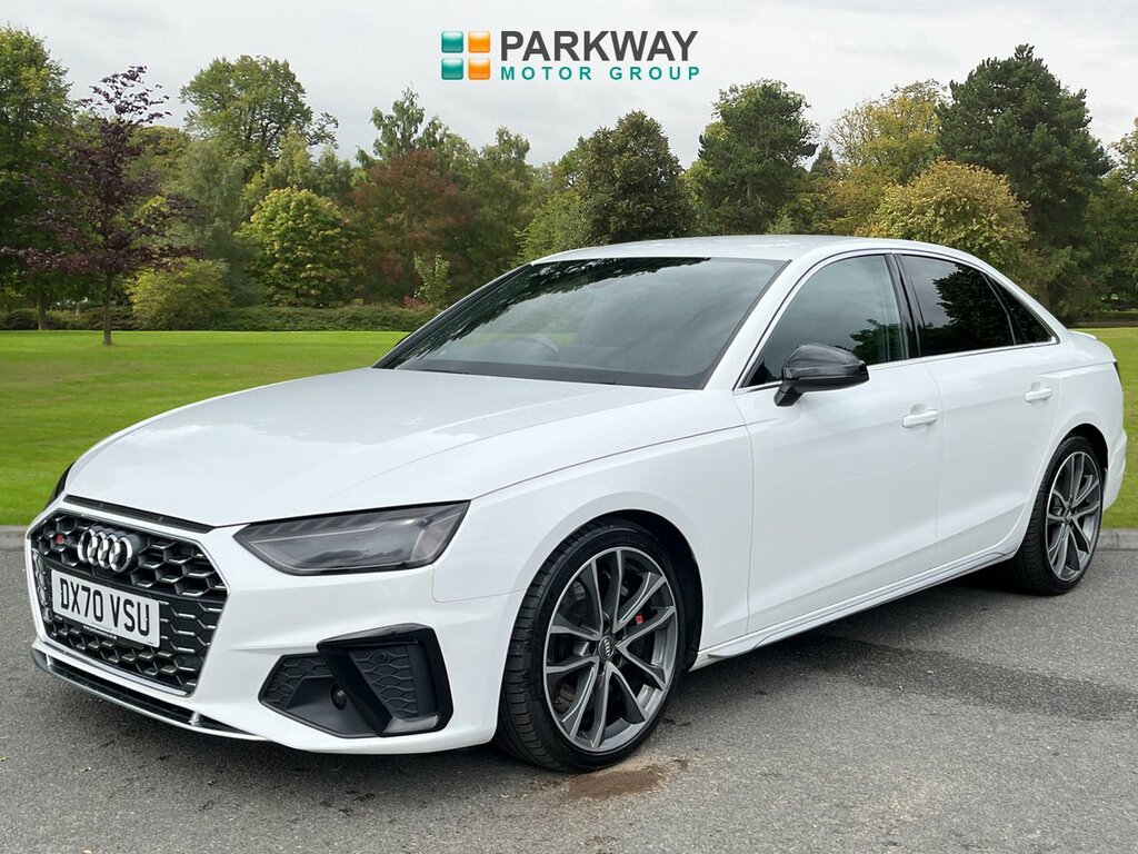 Audi S4 Saloon White #3