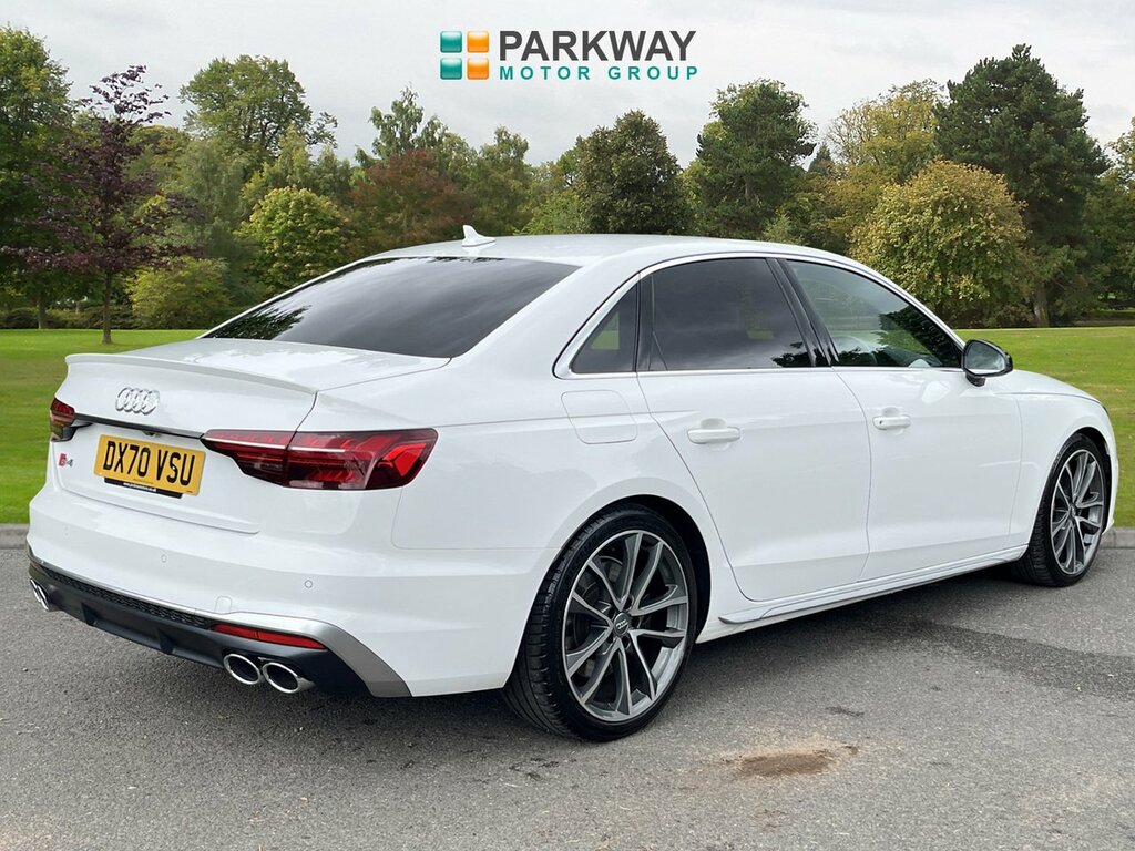 Audi S4 Saloon White #4