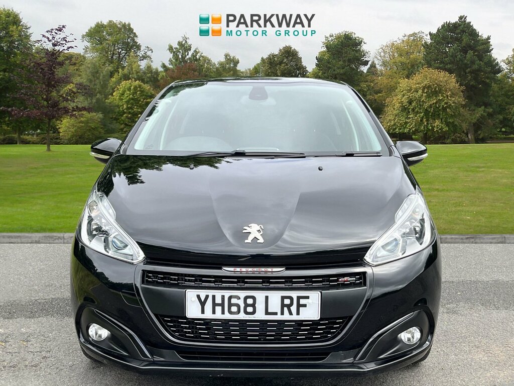 Peugeot 208 Hatchback YH68LRF Black #2