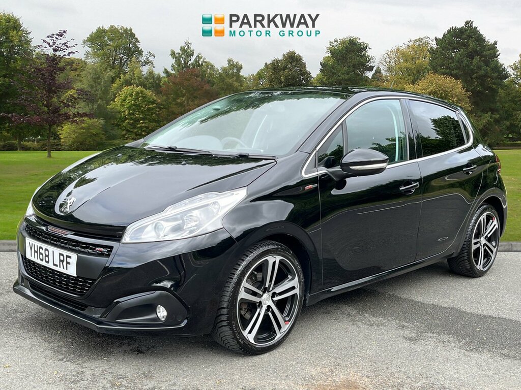 Peugeot 208 Hatchback YH68LRF Black #3