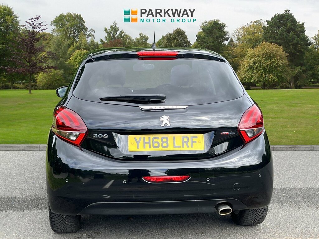 Peugeot 208 Hatchback YH68LRF Black #5