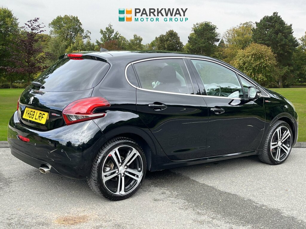 Peugeot 208 Hatchback YH68LRF Black #4