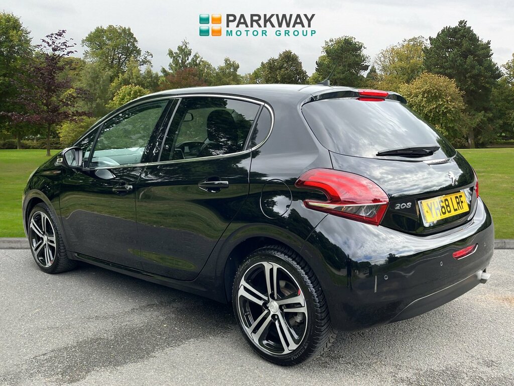 Peugeot 208 Hatchback YH68LRF Black #6