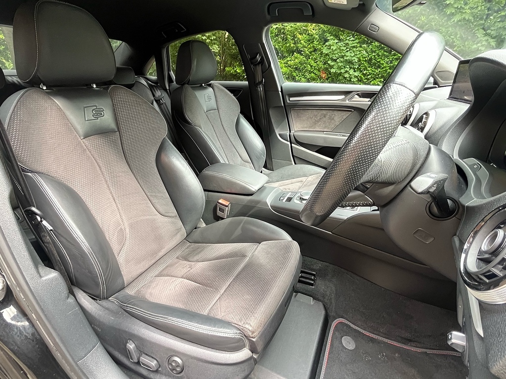 Audi S3 Saloon Black #3