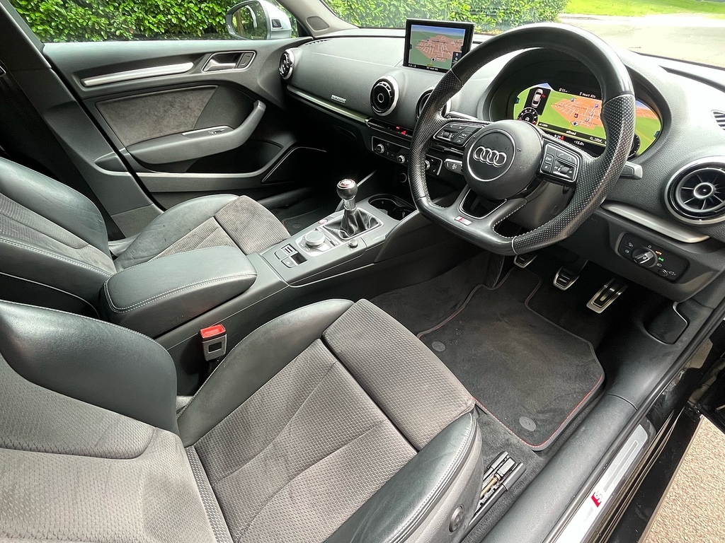 Audi S3 Saloon Black #2