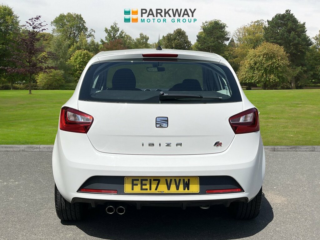 Seat Ibiza Hatchback White #5