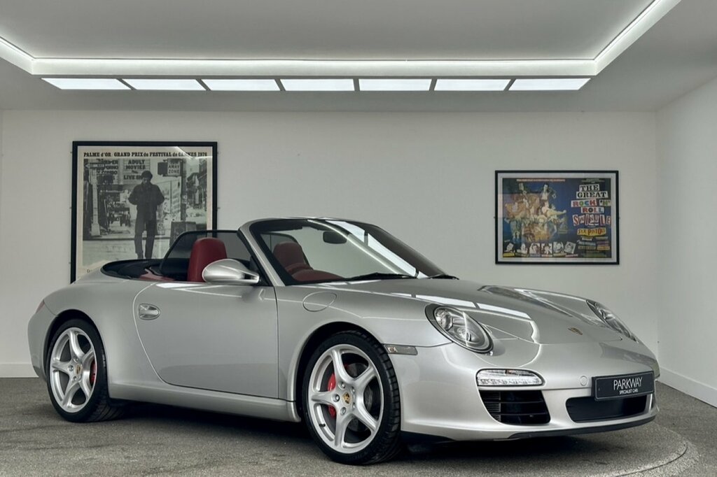 Porsche 911 Carrera S Cab Man Silver #5