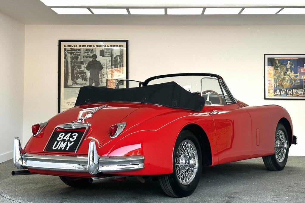 Jaguar XK 3.4Drophead Coupe Red #5
