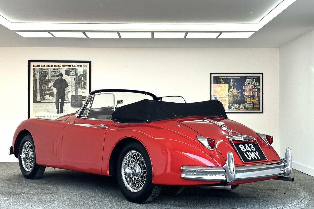 Jaguar XK 3.4Drophead Coupe Red #2