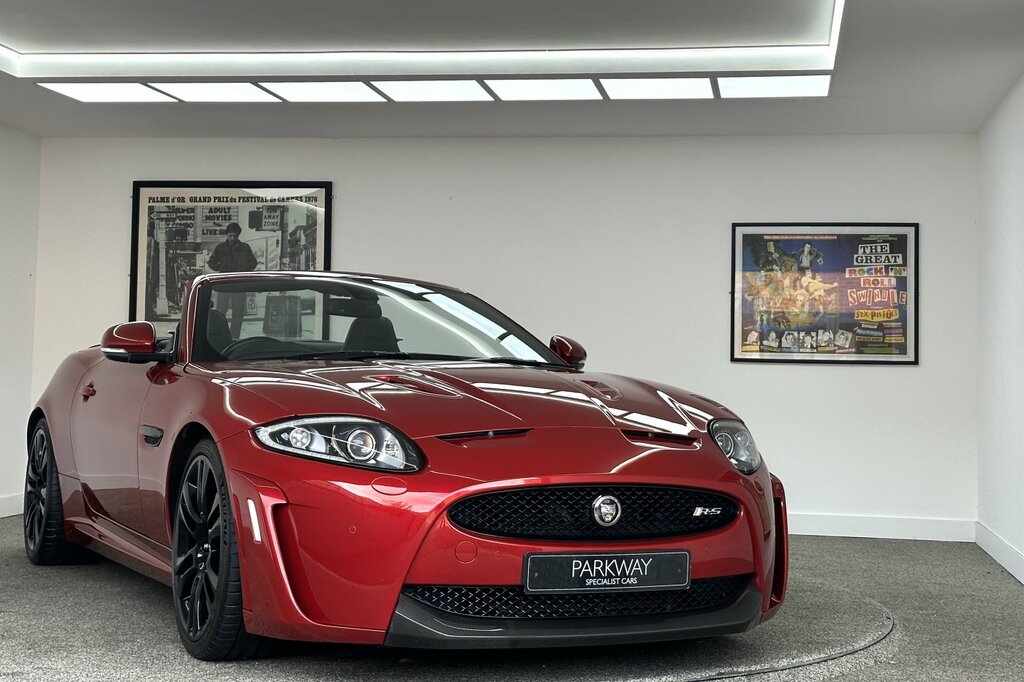 Jaguar XKR-S 5.0 B8 Convertible Red #3