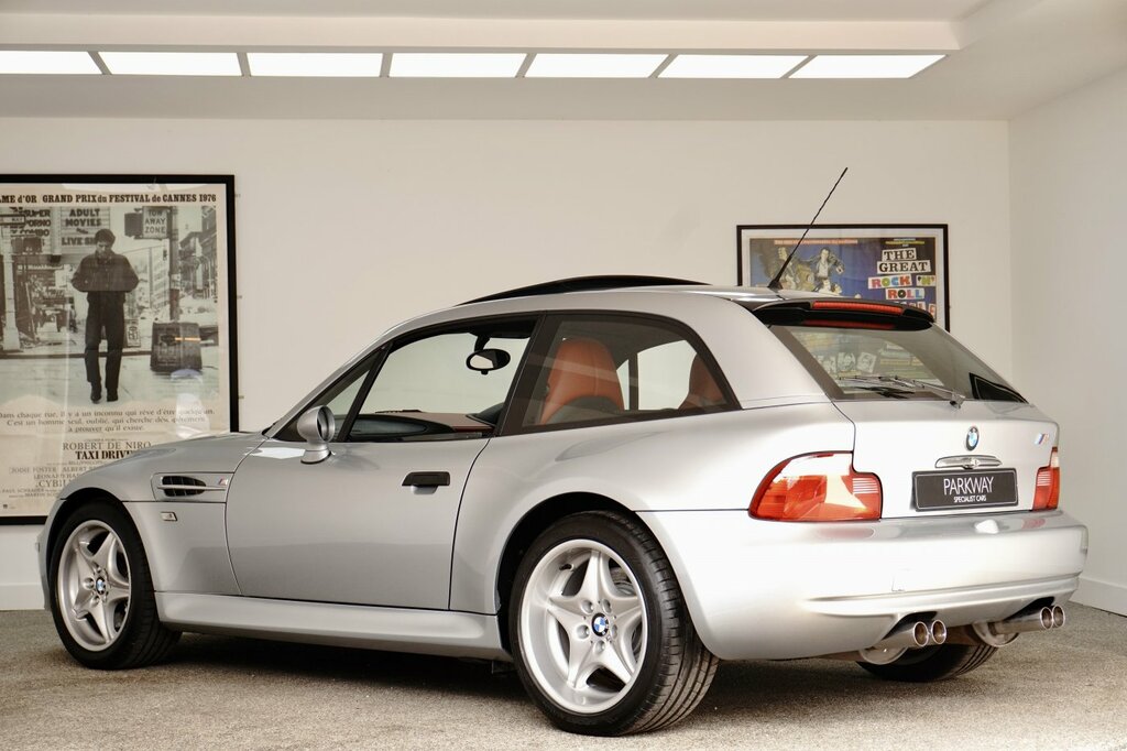 BMW Z3 M S50 3.2 Coupe Silver #2