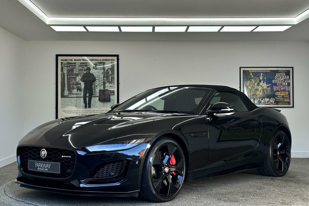 Jaguar F-Type 5.0 V8 Dynamic-r Convertible EO21BCK Black #4