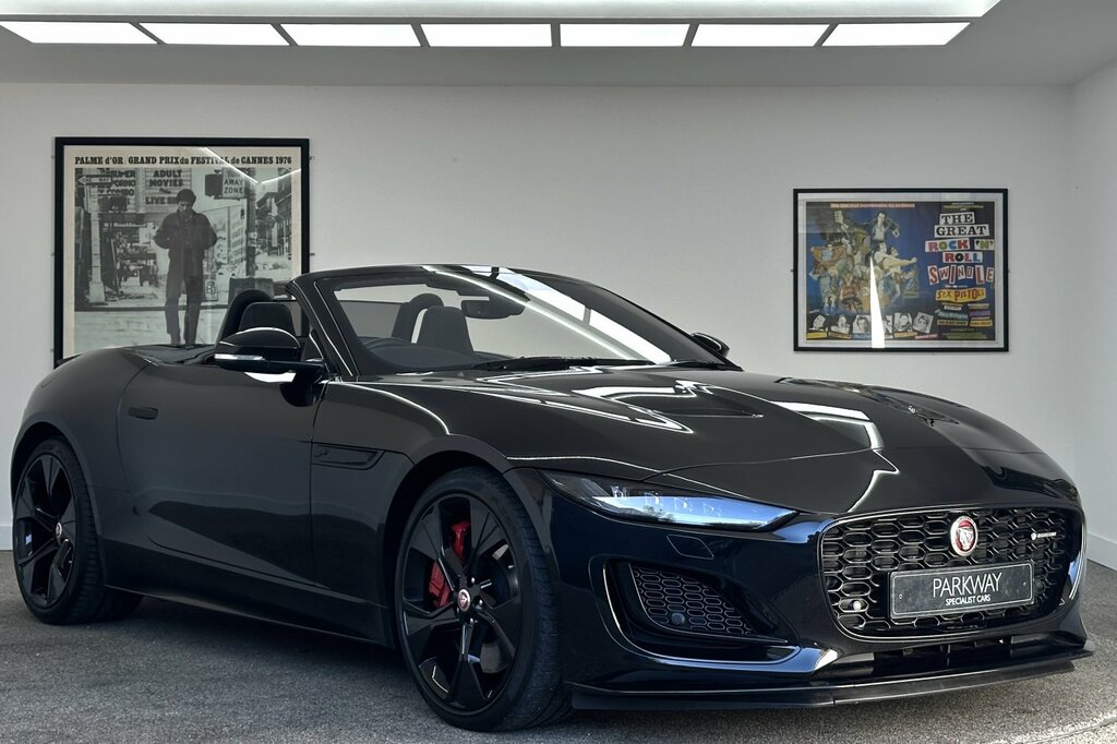Jaguar F-Type 5.0 V8 Dynamic-r Convertible EO21BCK Black #5