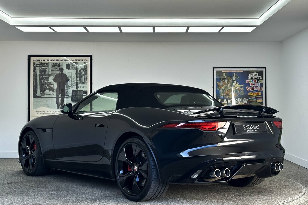 Jaguar F-Type 5.0 V8 Dynamic-r Convertible EO21BCK Black #3