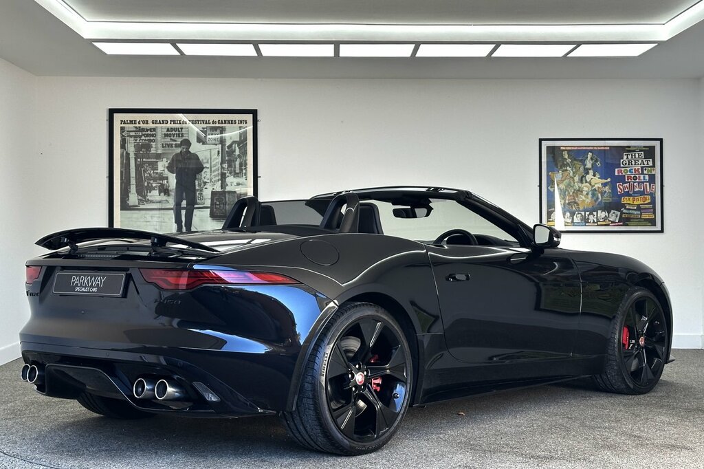Jaguar F-Type 5.0 V8 Dynamic-r Convertible EO21BCK Black #2