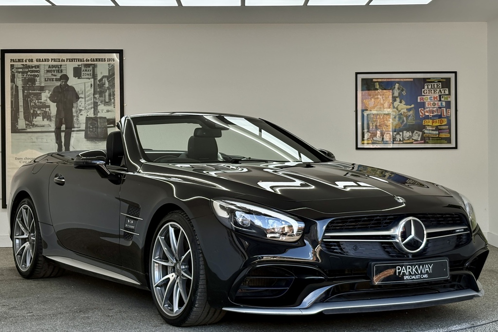 Mercedes-Benz SL Class V8 Amg 577 Bhp Black #4