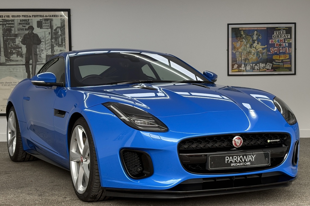 Jaguar F-Type 2.0 Dynamic-r Coupe Blue #4