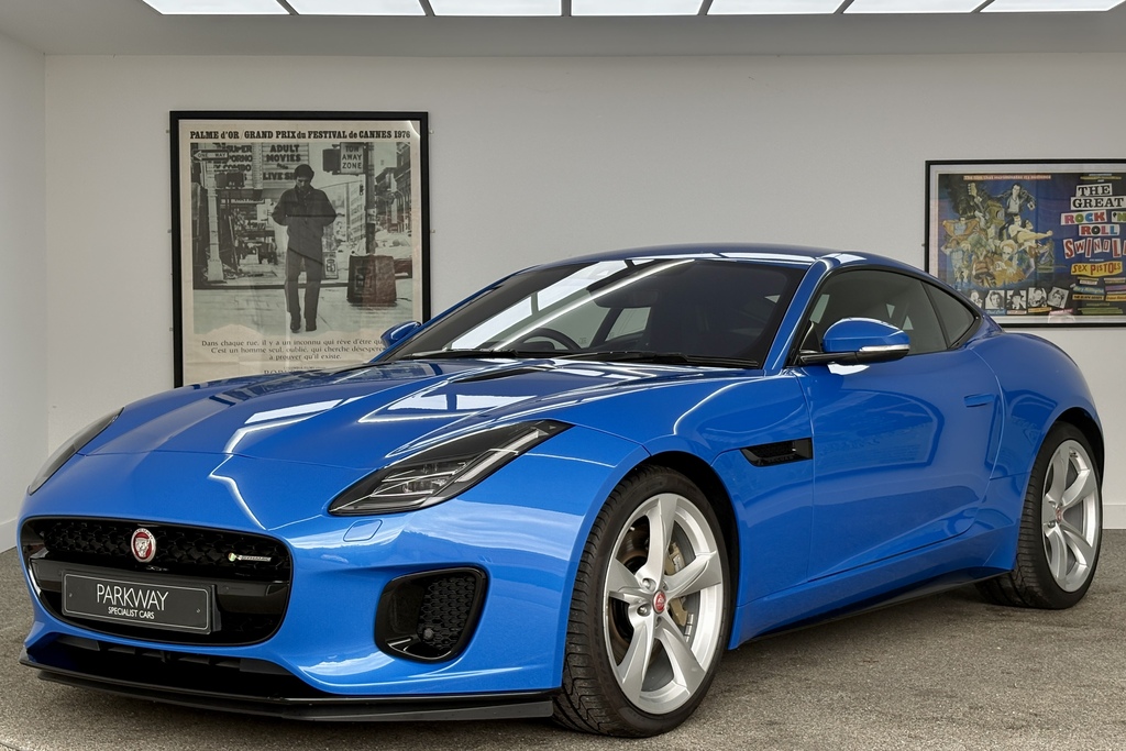Jaguar F-Type 2.0 Dynamic-r Coupe Blue #2