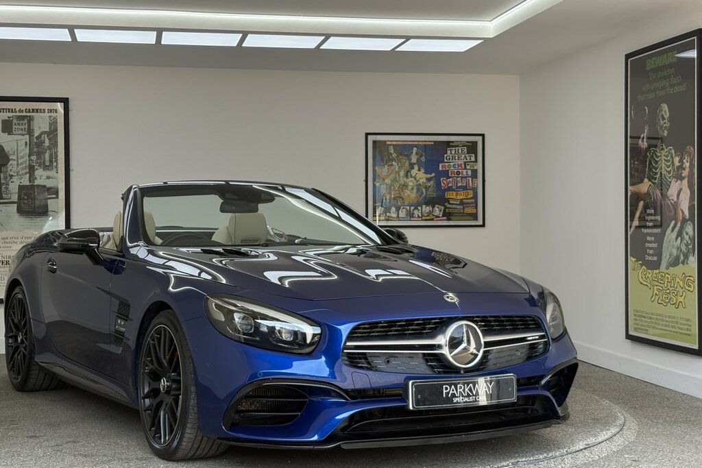 Mercedes-Benz SL Class 5.5 V8 Convertible Blue