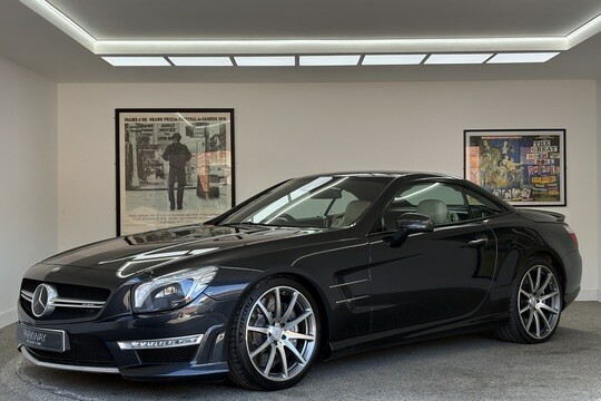 Mercedes-Benz SL Class 5.5 V8 Convertible Black #4