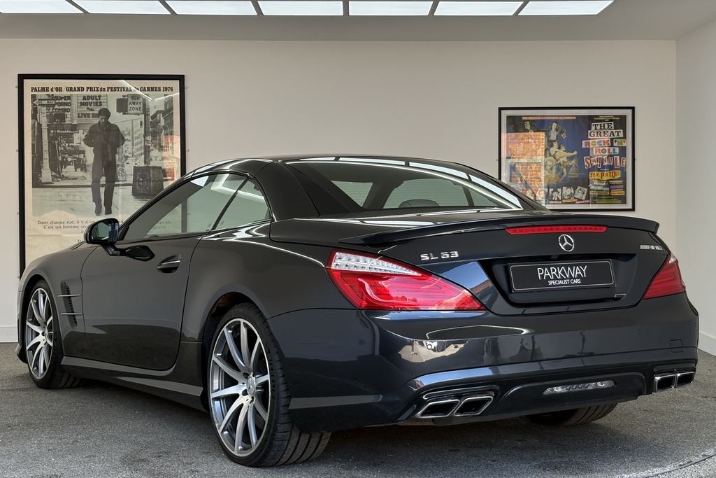 Mercedes-Benz SL Class 5.5 V8 Convertible Black #3