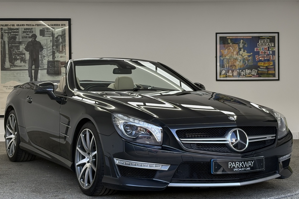 Mercedes-Benz SL Class 5.5 V8 Convertible Black #5