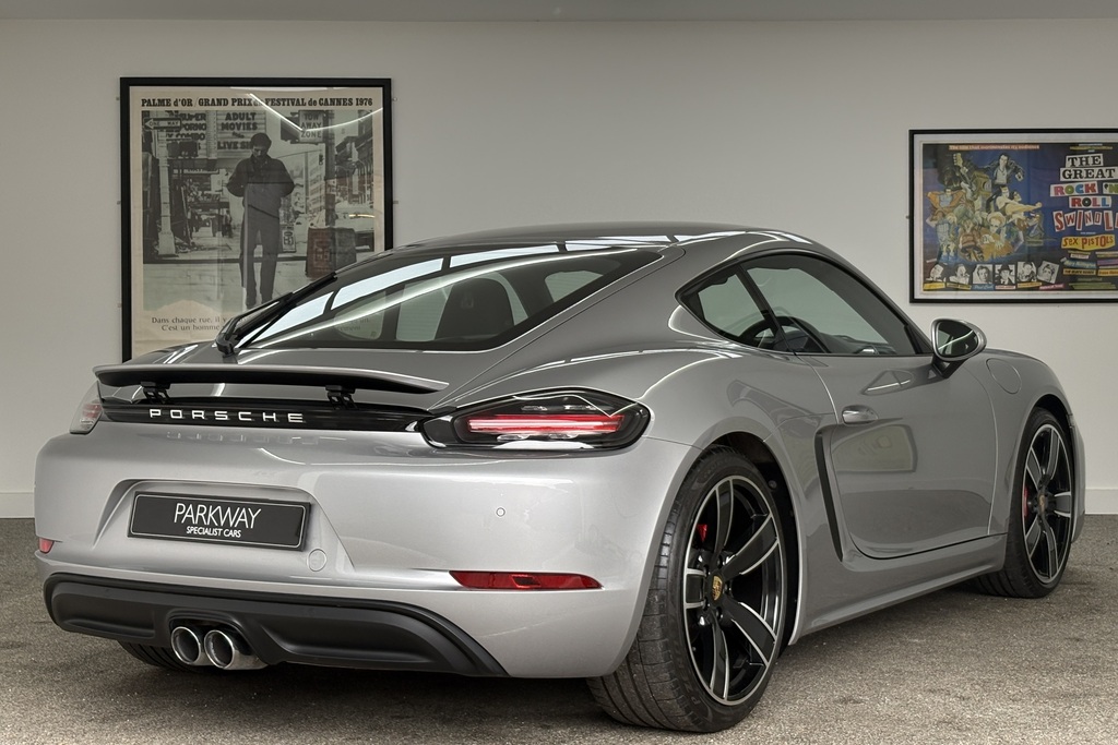 Porsche 718 Cayman 2.5T Coupe Pdk Silver #5