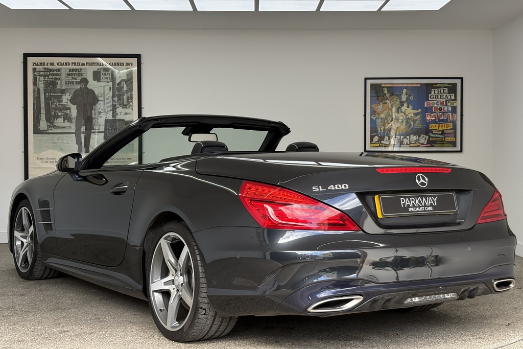 Mercedes-Benz SL Class V6 Amg Line Roadster KR16KUP Black #4