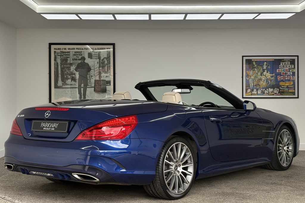 Mercedes-Benz SL Class V6 Amg Line Roadster FG67MGZ Blue #5