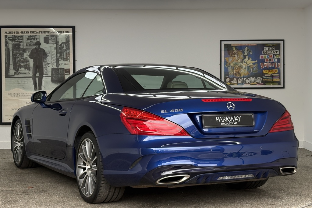 Mercedes-Benz SL Class V6 Amg Line Roadster FG67MGZ Blue #2