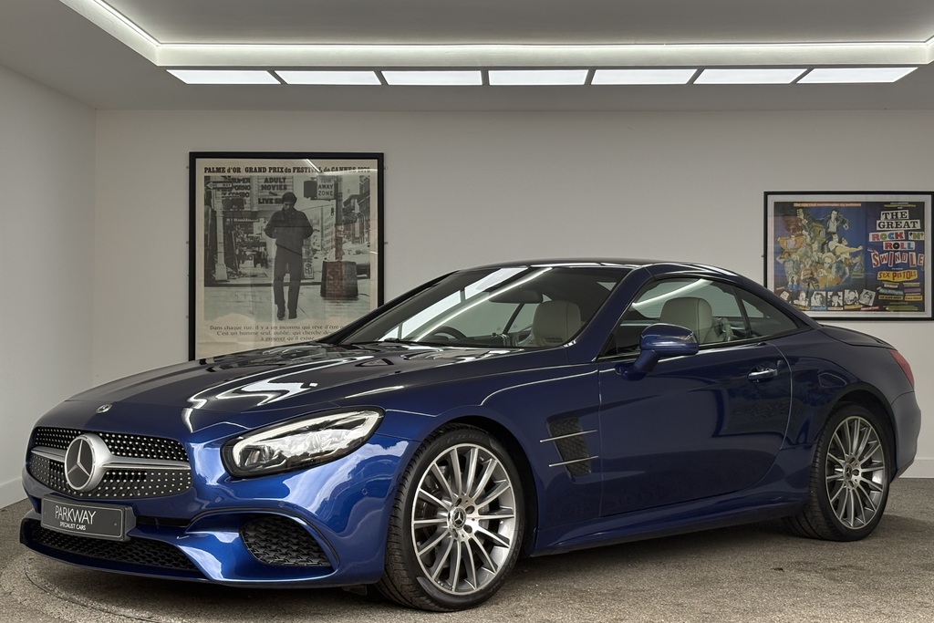 Mercedes-Benz SL Class V6 Amg Line Roadster FG67MGZ Blue #3