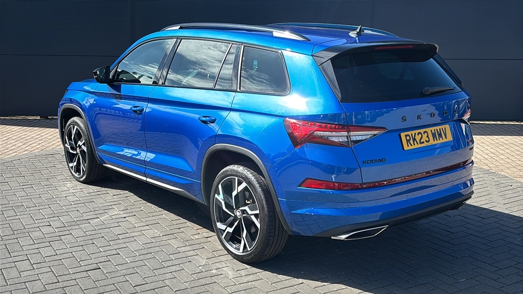 Skoda Kodiaq 2.0 Tsi 245 Vrs 4X4 Dsg 7 Seat 245 Ps RK23WMV Blue #3