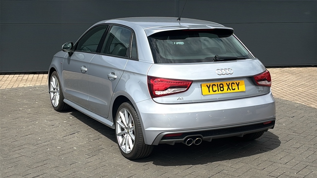 Audi A1 1.4 Tfsi 150 S Line Nav 150 Ps YC18XCY Silver #3