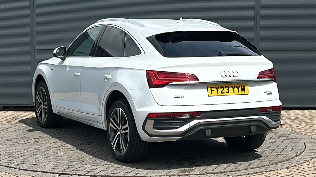 Audi Q5 40 Tdi Quattro S Line S Tronic Cs 204 Ps FY23YYM White #3