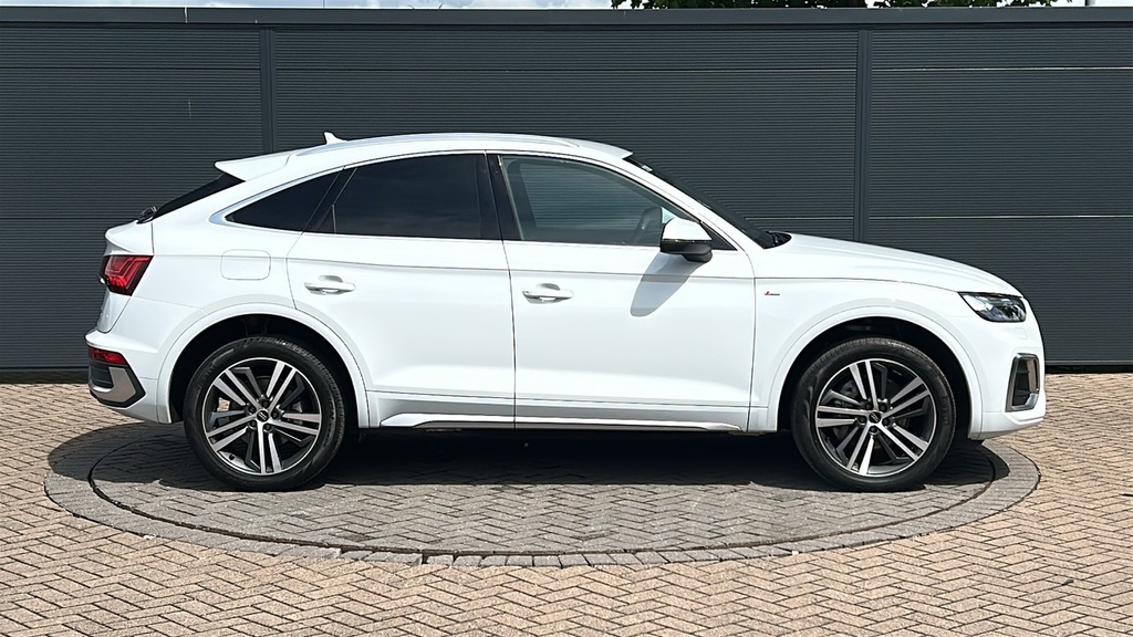 Audi Q5 40 Tdi Quattro S Line S Tronic Cs 204 Ps FY23YYM White #4
