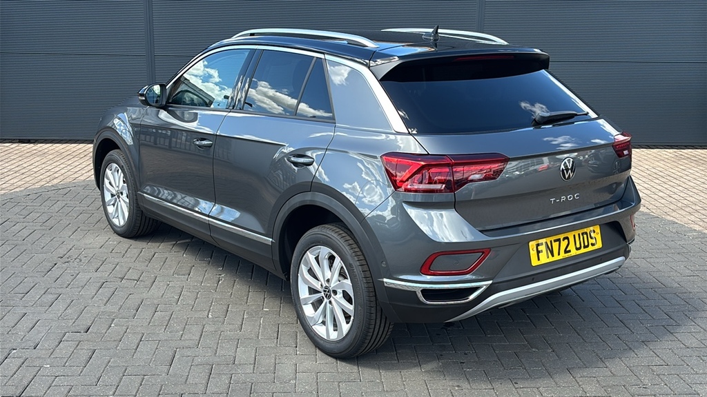 Volkswagen T-Roc 1.5 Tsi Style Dsg 150 Ps FN72UDS Grey #3