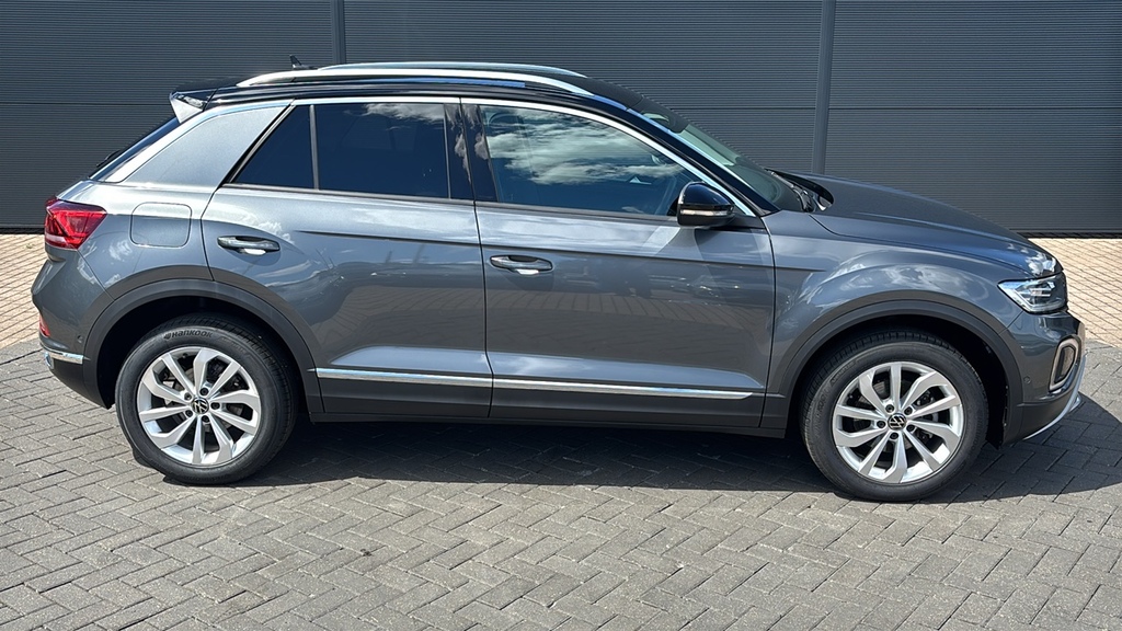 Volkswagen T-Roc 1.5 Tsi Style Dsg 150 Ps FN72UDS Grey #4