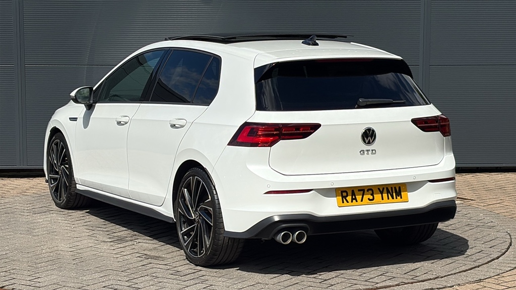Volkswagen Golf 2.0 Tdi 200 Gtd Dsg 200 Ps White #3