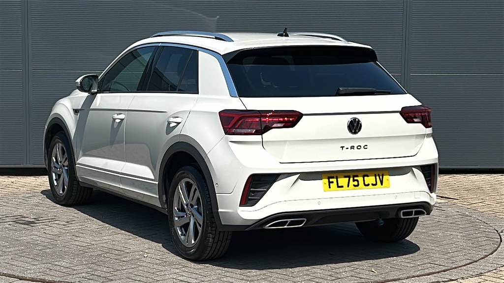 Volkswagen T-Roc 1.5 Tsi R-line Dsg 150 Ps FL75CJV Grey #3