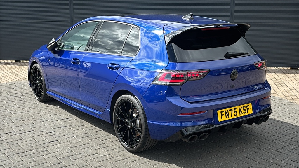 Volkswagen Golf 2.0 Tsi 333 R Black Edition 4Motion Dsg 333 P FN75KSF Blue #3