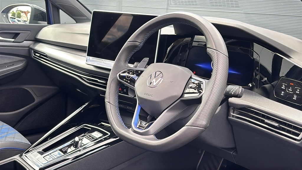 Volkswagen Golf 2.0 Tsi 333 R Black Edition 4Motion Dsg 333 P FN75KSF Blue #6