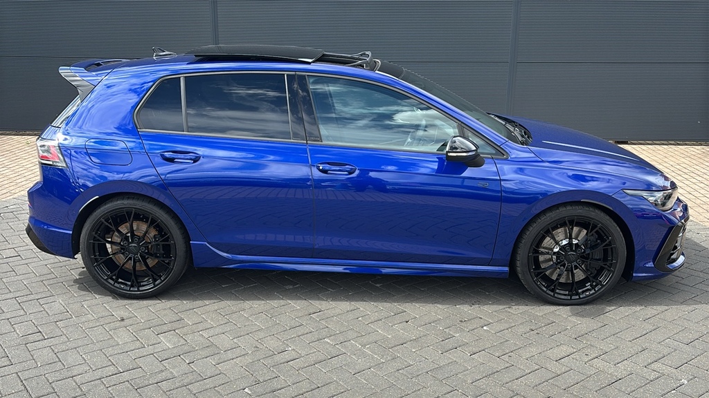 Volkswagen Golf 2.0 Tsi 333 R Black Edition 4Motion Dsg 333 P FN75KSF Blue #4