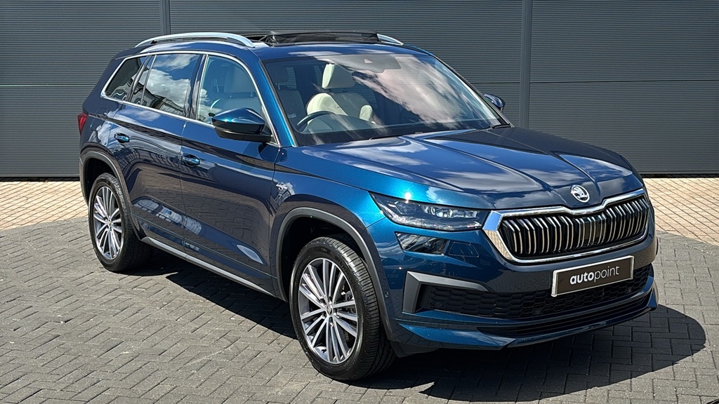 Skoda Kodiaq 2.0 Tdi 200 Laurin Klement 4X4 Dsg 7 Seat YD72LTZ Blue