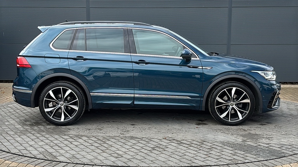 Volkswagen Tiguan 1.5 Tsi 150 R-line Dsg 150 Ps FP72KZO Blue #4