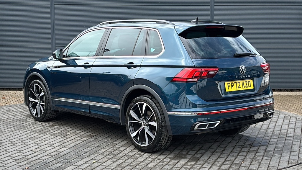 Volkswagen Tiguan 1.5 Tsi 150 R-line Dsg 150 Ps FP72KZO Blue #3