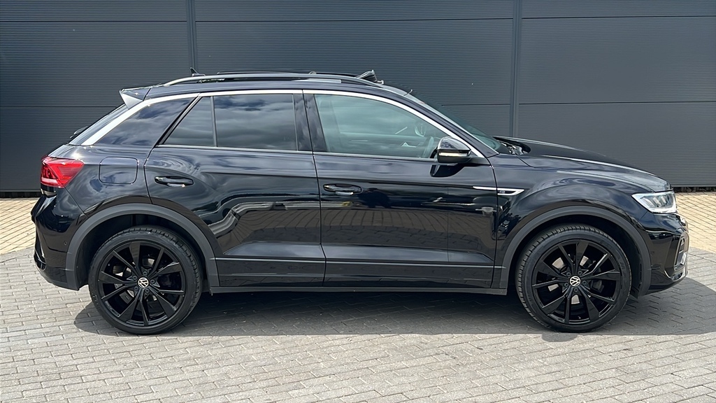 Volkswagen T-Roc 2.0 Tsi 4Motion R-line Dsg 190 Ps Black #4