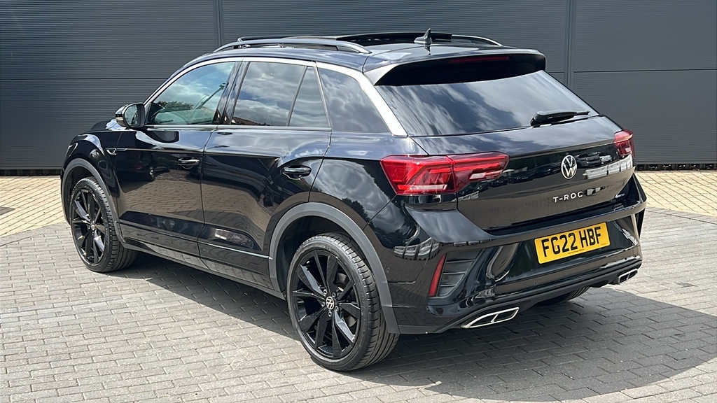 Volkswagen T-Roc 2.0 Tsi 4Motion R-line Dsg 190 Ps Black #3