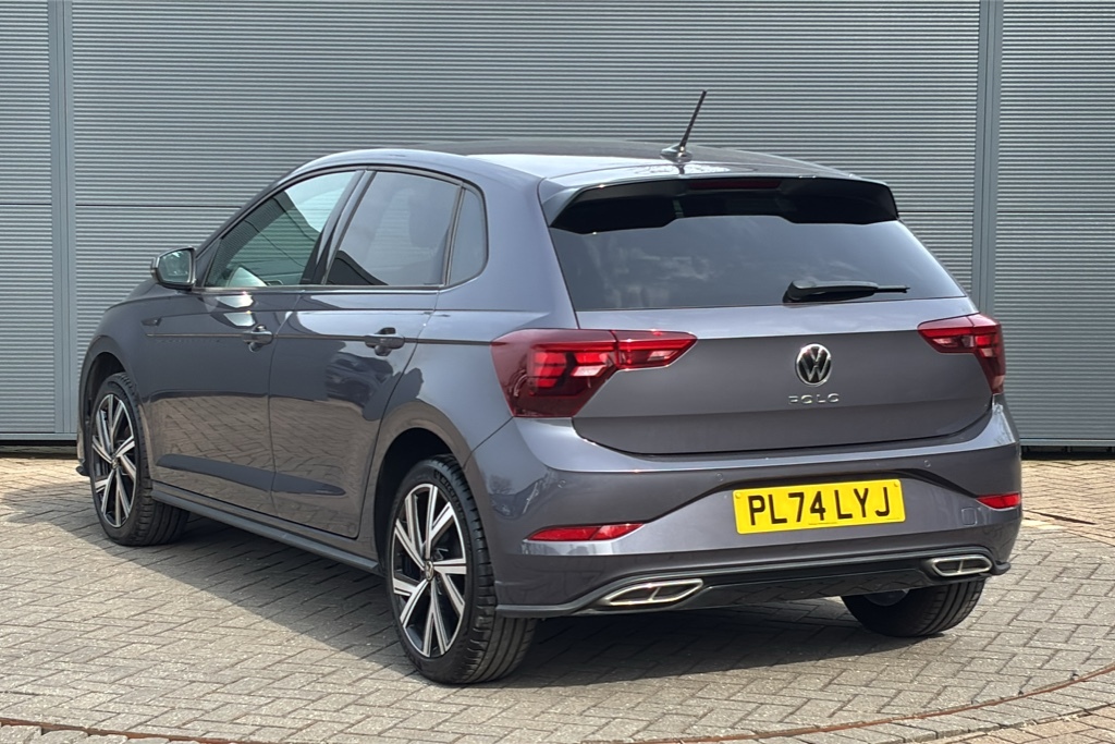 Volkswagen Polo 1.0 Tsi R-line 95 Ps Grey #3